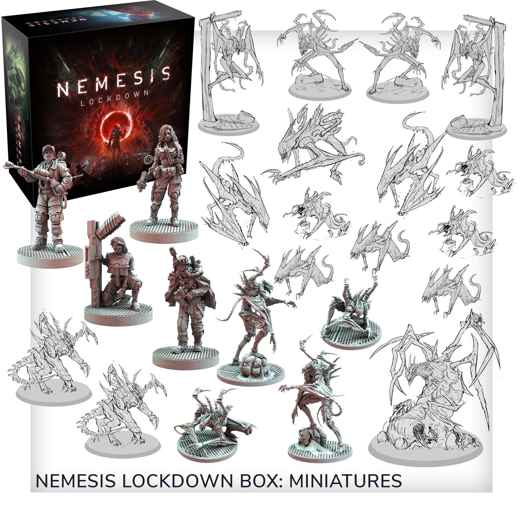 New Product Spotlight: Nemesis Lockdown & Stretch Goals